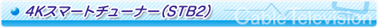 4Kスマートチューナー(STB2)