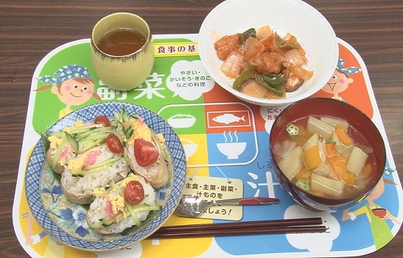 野菜たっぷり減塩メニュー