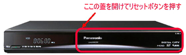 Panasonic製STB（TZ-HDW600P）